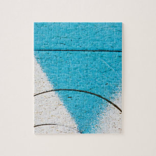 Puzzle Plans rapprochés de graffiti