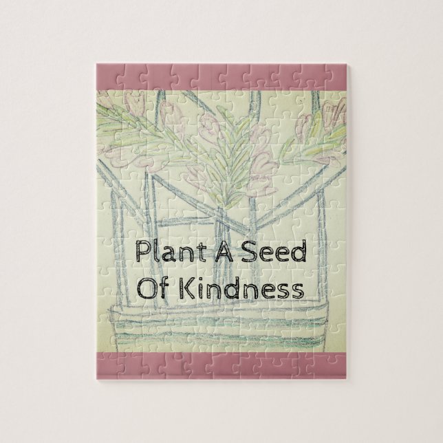 Puzzle Plant Kindness   (Vertical)