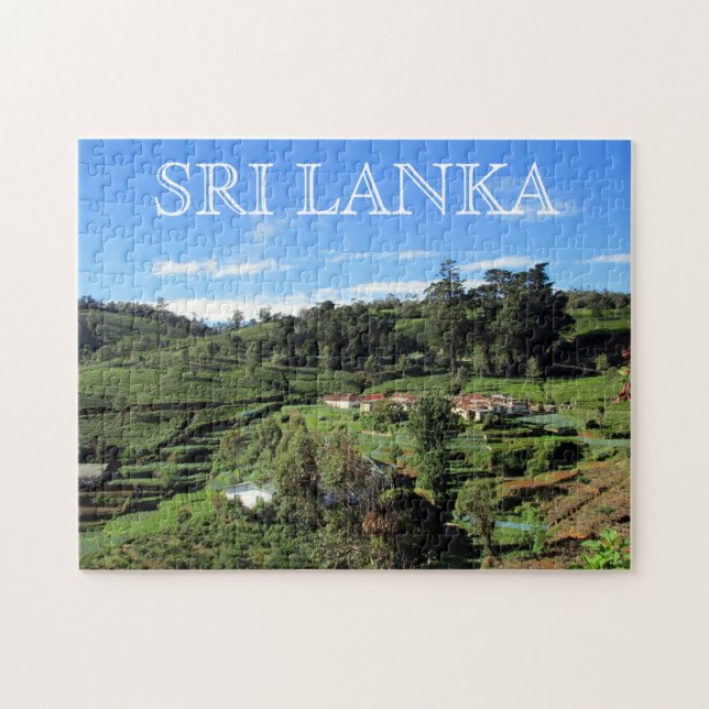 Puzzle plantations de thé sri lanka (Horizontal)