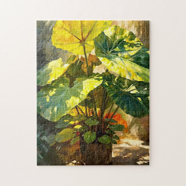 Puzzle Plante Sunshine Alocasia (Vertical)