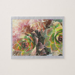 Puzzle Plantes de poules et poulets