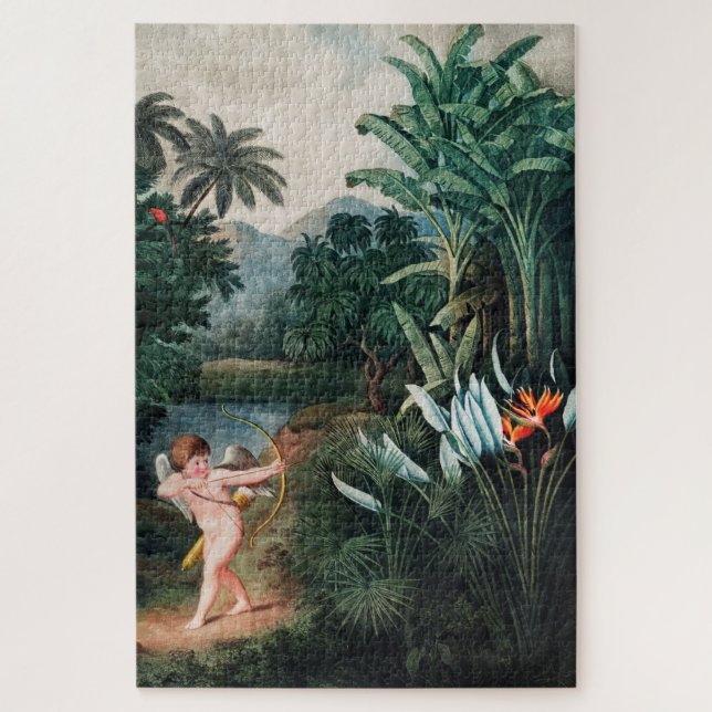 Puzzle Plantes inspirants et cupides avec l'art de l'illu (Vertical)