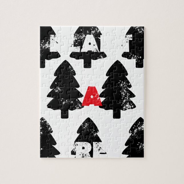 Puzzle Plantez un motif d'arbre (Vertical)