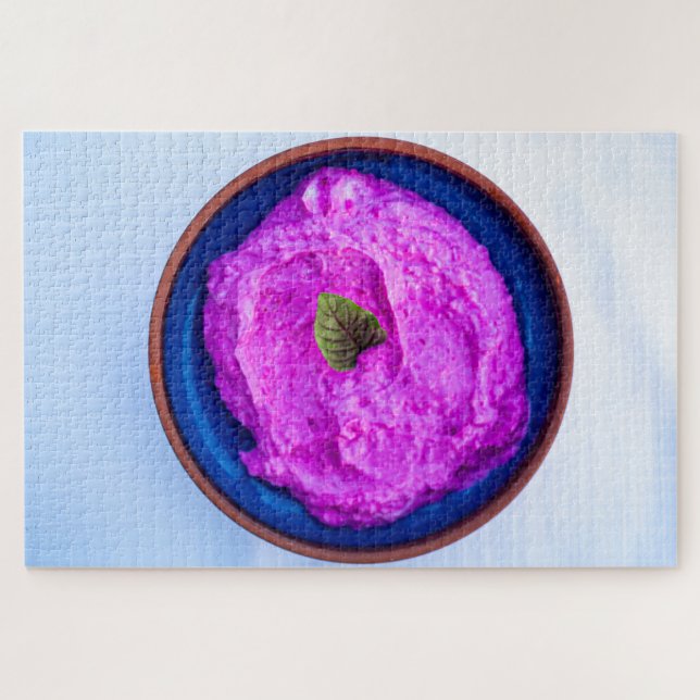 Puzzle Plaque de Meze Rose (Horizontal)