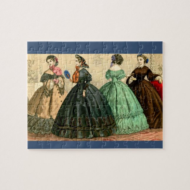 Puzzle Plaque de mode allemande 1861 (Horizontal)
