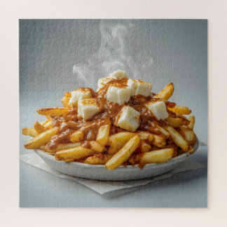 Puzzle Plate of Poutine