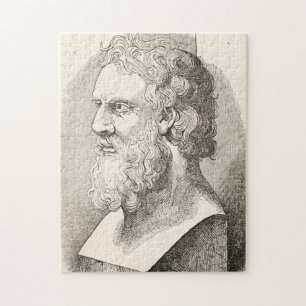 Puzzle Platon vintage l'illustration de philosophe