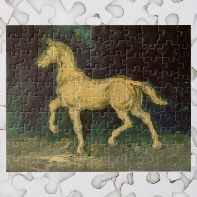 Puzzle Plâtre Statuette d'un cheval par Vincent van Gogh (Créateur téléchargé)