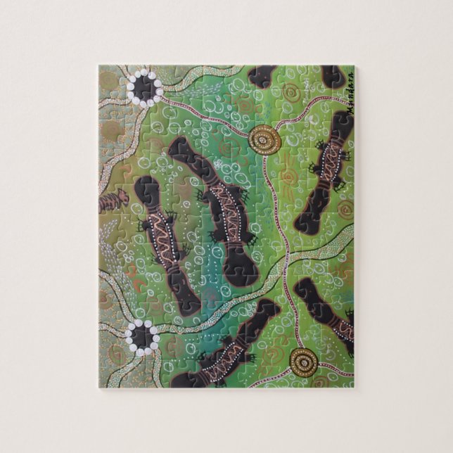 Puzzle Platypus Dreaming (Vertical)
