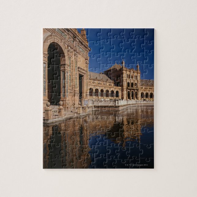 Puzzle Plaza de Espana, Séville, Espagne (Vertical)