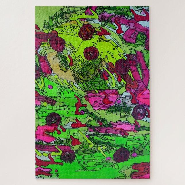 Puzzle Plein de moi Marie Gage Art Abstrait (Vertical)