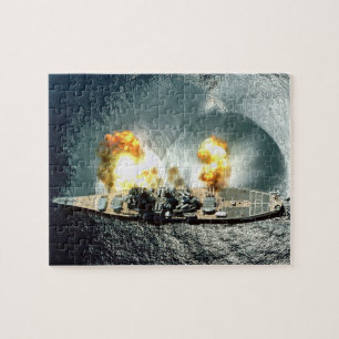Puzzle Pleine casse-tête de mise à feu de flanc