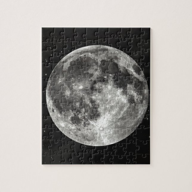 Puzzle Pleine lune dans le ciel (Vertical)