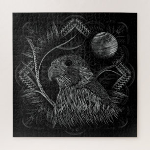 Puzzle Pleine lune de faucon