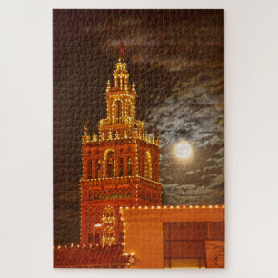 Puzzle Pleine lune et tour de la Giralda, Kansas City, Mi