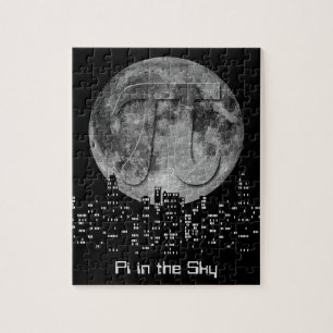 Puzzle Pleine lune Pi Dans Le Ciel