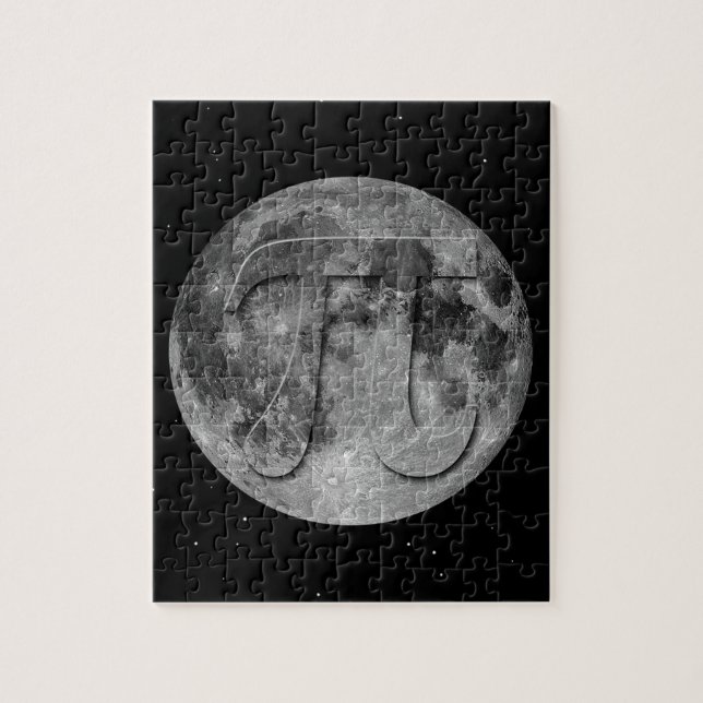 Puzzle Pleine lune Pi Day Fun (Vertical)