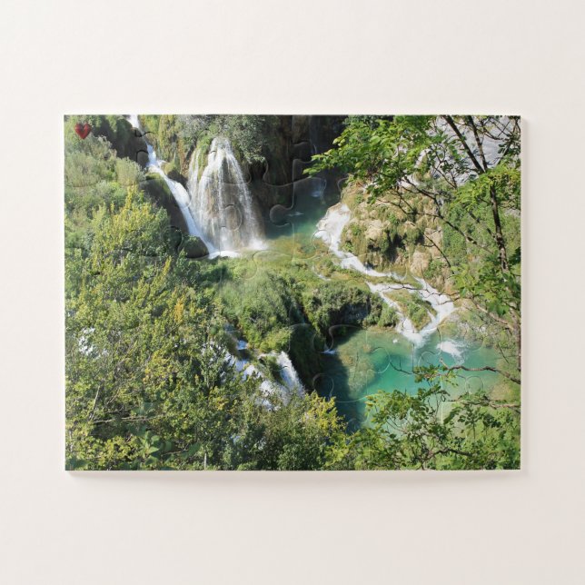 Puzzle Plitvice Lake Virginie (Horizontal)
