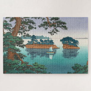 Puzzle Pluie de printemps à Matsushima par Tsuchiya Koits