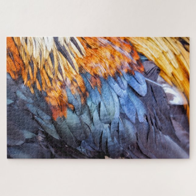 Puzzle Plume d'art fin (Horizontal)
