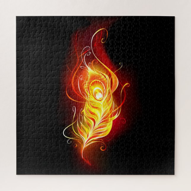 Puzzle Plumes de paquetage de feu (Vertical)