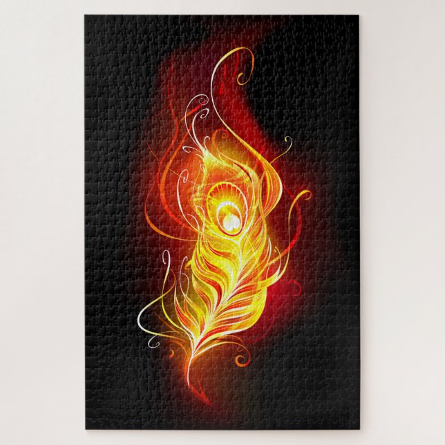 Puzzle Plumes de paquetage de feu (Vertical)