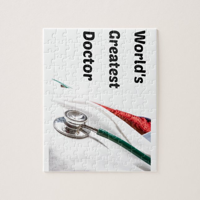 Puzzle Plus grand docteur Design du monde (Vertical)