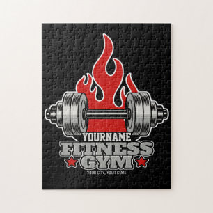 Puzzle Poids Personnalisé Levant Dumbbell Fitness Gym