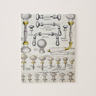 Puzzle Poignées de porte, d'un catalogue commercial de g