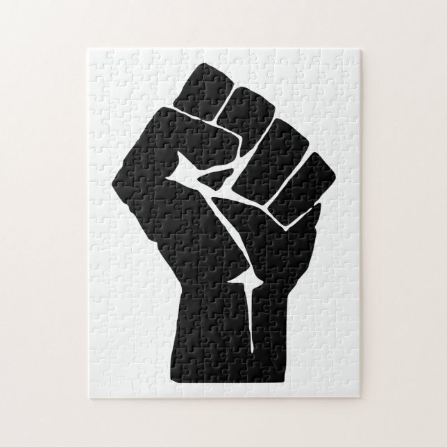 Puzzle Poing, Rebelle, Émeute, Résistance, Style Communis (Vertical)