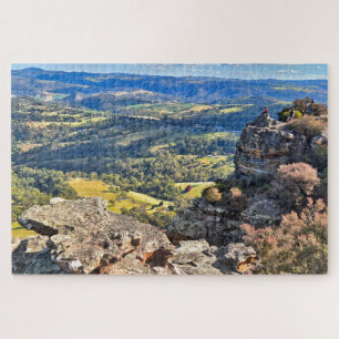 Puzzle Point de vue Hassans Walls, près de Lithgow, Austr