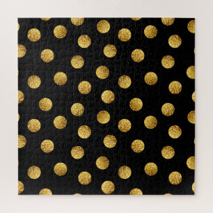 Puzzle Point Polka Or : Étincelant Sans Parfum.