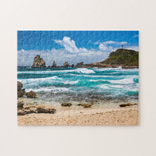Puzzle Pointe des Chateaux, Grande-Terre, Guadeloupe