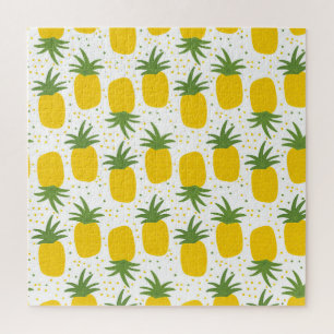 Puzzle Points d'ananas : Conception de fruits d'été