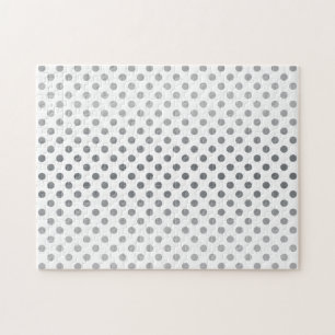 Puzzle Pois Silver Gradient par Shirley Taylor