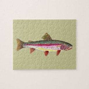 Puzzle Poisson de truite arc-en-ciel