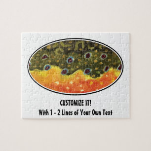 Puzzle Poisson de truite broyée