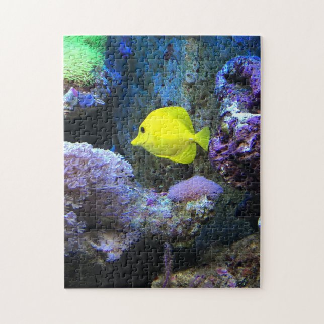 Puzzle Poisson jaune (Vertical)