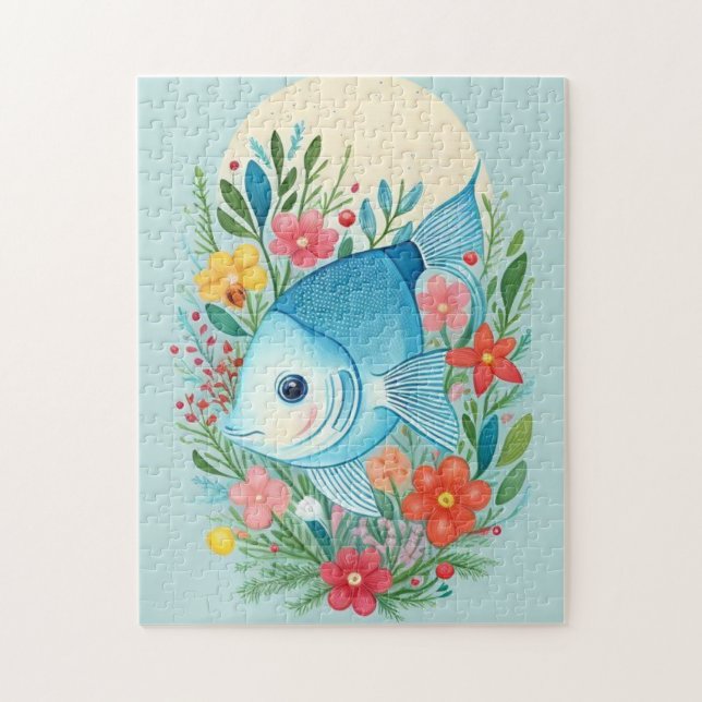 Puzzle Poisson mignon (Vertical)
