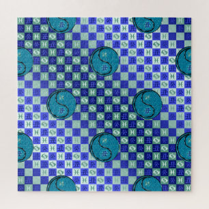 Puzzle Poissons & Bœuf d'eau