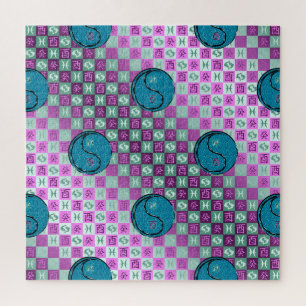 Puzzle Poissons & Coq d'eau