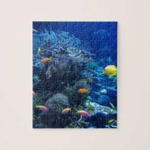 Puzzle Poissons sous-marins tropicaux