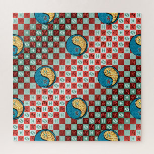 Puzzle Poissons & Tigre de Feu