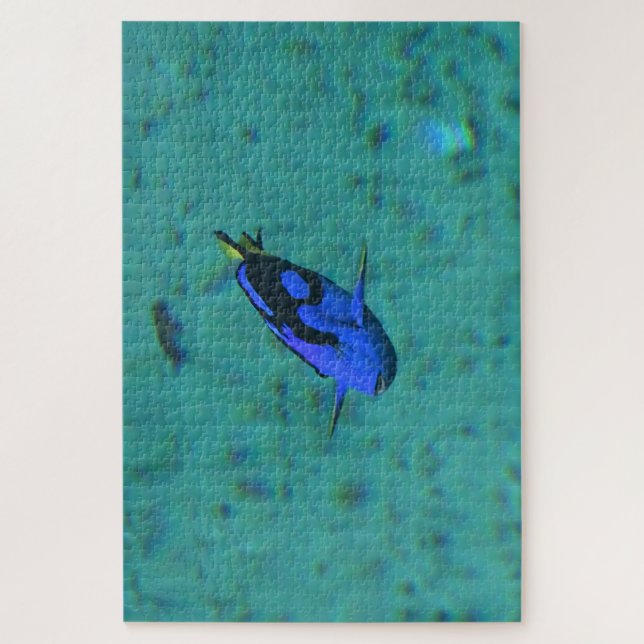 Puzzle Poissons tropicaux. (Vertical)