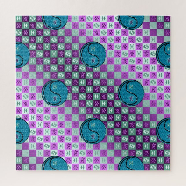 Puzzle Poissons & Truie d'eau (Vertical)