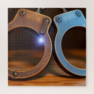 Puzzle Police handcuffs