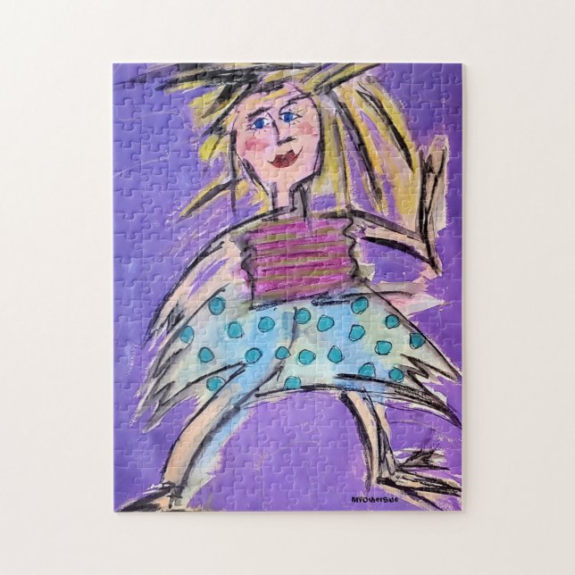 Puzzle "Polka Dot" (Vertical)