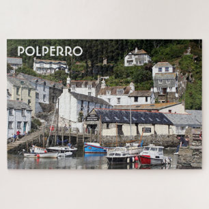 Puzzle Polperro : Cornouailles, Angleterre