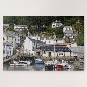 Puzzle Polperro, Cornwall, Angleterre