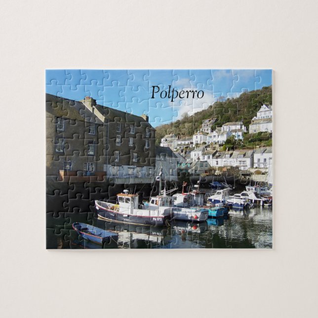 Puzzle Polperro les Cornouailles Angleterre (Horizontal)